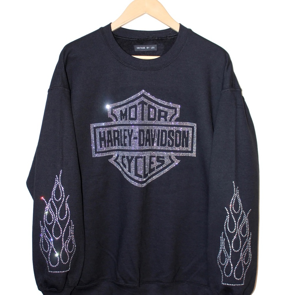 Harley-Davidson Rhinestone Sweatshirt